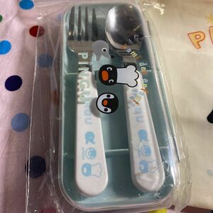 PINGU Pingu fork Pooh n lunch back retro 