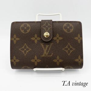 美品　LOUIS VUITTON ヴィトン　モノグラム　ヴィエノワ　がま口　折り財布　M61663