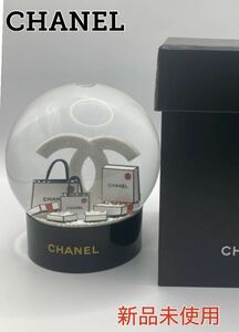 【新品未使用品 箱付き 即日発送】シャネル スノードーム ココマーク 2019年 ショップ バック CHANEL ノベルティ 紙袋 