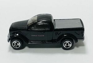 ○ MHA155 ホットウィール HotWheels DODGE POWER WAGON 黒　ルース