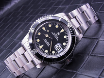 TUDOR ヴィンテージカスタム　Ref.79090 盾サブ OH済 TUDOR専用ブレス/5連ジュビリー付 精度良好！！_画像5