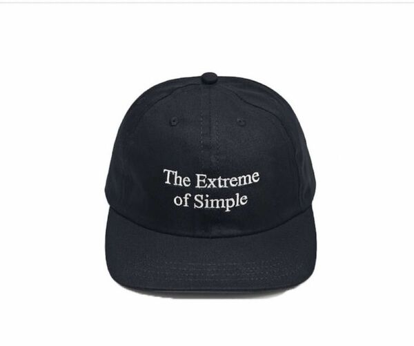 ENNOY 24SS Cotton Cap "Black"エンノイ 24SS コットン キャップ "ブラック"