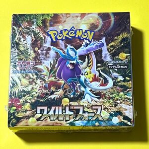 【Pokemon】ポケモンカード ワイルドフォース シュリンク付 ポケモンセンターオンライン購入分 1BOX