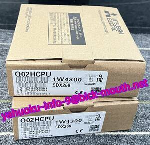 【★新品 複数在庫！】MITSUBISHI/三菱電機 シーケンサ Q02HCPU PLC 【６ヶ月保証】