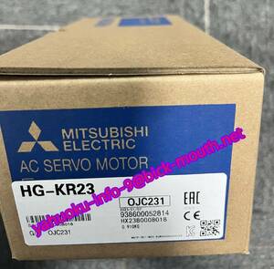 【★新品 複数在庫！】MITSUBISHI/三菱電機 サーボモーター HG-KR23 【６ヶ月保証】