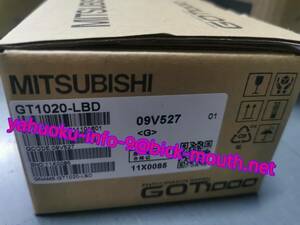 【★新品 複数在庫！】MITSUBISHI/三菱電機 タッチパネル 　GT1020-LBD【６ヶ月保証】