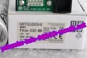 【★新品 複数在庫！】MITSUBISHI/三菱電機 PLC 通信用機能拡張ボード FX3G-232-BD　相当品 【６ヶ月保証】