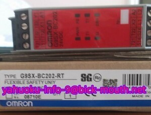 【新品に近い！複数在庫！】OMRON/オムロン G9SX-BC202-RT セーフティコントローラ【６ヶ月保証】