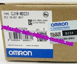 【★新品 複数在庫！】OMRON/オムロン シーケンサ　PLC　入出力ユニット　CJ1W-MD231 【６ヶ月保証】
