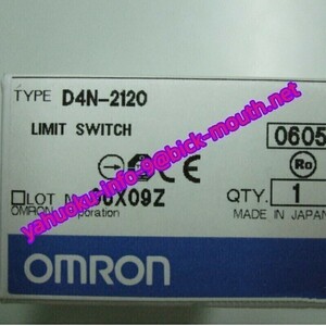 【★新品 複数在庫！-10個】OMRON/オムロン 小型セーフティ スイッチ D4N-2120 【６ヶ月保証】