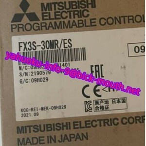 【★新品 複数在庫！】MITSUBISHI/三菱電機 マイクロシーケンサー 基本ユニット FX3S-30MR/ES 【６ヶ月保証】