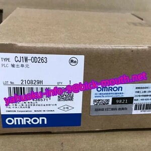【★新品 複数在庫！】OMRON/オムロン CJ1W-OD263 トランジスタ出力ユニット 【６ヶ月保証】