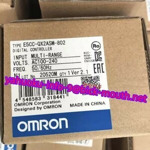 【★新品 複数在庫！】OMRON/オムロン E5CC-QX2ASM-802 デジタル温度調節計【６ヶ月保証】