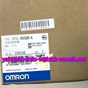 【★新品 複数在庫！】OMRON/オムロン 　CP1L-M60DR-A CPUユニット 【６ヶ月保証】