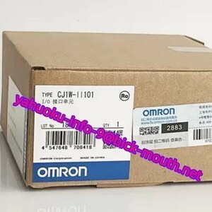 【★新品 複数在庫！】OMRON/オムロン CJ1W-II101プログラマブルコントローラ 【６ヶ月保証】