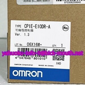 【★新品 複数在庫！】OMRON/オムロン CP1E-E10DR-A　プログラマブルコントローラ【６ヶ月保証】