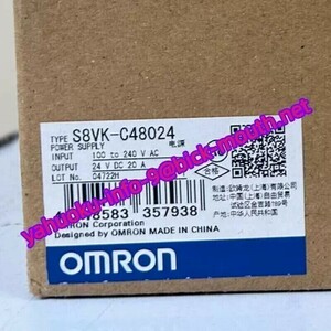 【★新品 複数在庫！】OMRON/オムロン S8VK-C48024 スイッチング・パワーサプライ【６ヶ月保証】