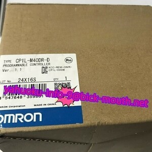 【★新品 複数在庫！】OMRON/オムロン CP1L-M40DR-D　プログラマブルコントローラ 【６ヶ月保証】