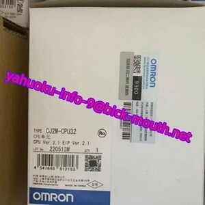 【★新品 複数在庫！】OMRON/オムロン CJ2M-CPU32 CPUユニット【６ヶ月保証】