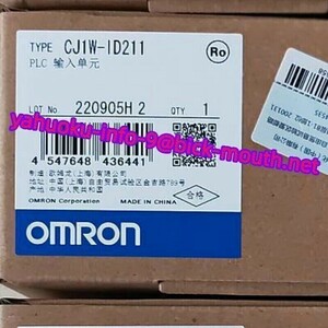 【★新品 複数在庫！】OMRON/オムロン CJ1W-ID211 DC入力ユニット 【６ヶ月保証】