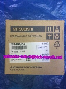 【★新品 複数在庫！】MITSUBISHI/三菱電機 FX3Gシリーズ シーケンサ FX3G-24MT/ES-A 【６ヶ月保証】