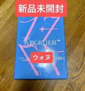 新品未開封　SEVENTEEN 17 IS RIGHT HERE DEAR盤 ウォヌ 