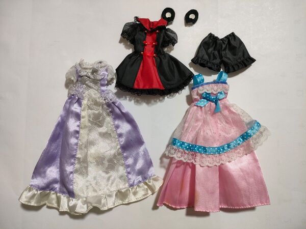 ジャンク くまモンリカちゃんの服 オマケジャンクドレス2着