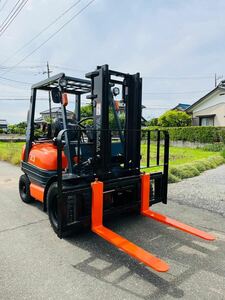 forklift　Toyota6FG23　サイドシフト　アワメタ1028h 3本Lever　ガソリン&LPG併用