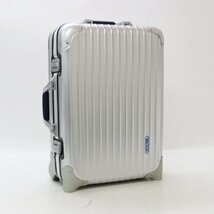 700146★美品 国内正規品★リモワRIMOWA★シルバーインテグラル スーツケース 2輪 32L★_画像2