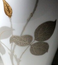 時代市場■大倉陶園 金蝕バラ文花瓶■インテリア・日本の陶磁_画像10