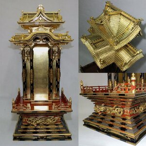  excellent article market # Showa era period # finest quality structure # large ... dono *...# higashi book@. temple * Buddhist altar fittings * Buddhist image * Buddhism fine art 