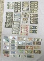 コレクター品　旧日本紙幣　軍票　と旧外国紙幣　まとめて　82枚 　_画像1