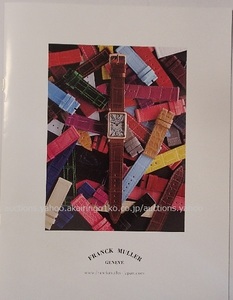 280/フランクミュラー FRANCK MULLER GENEVE Women's Collection catalogue/黒田エイミ 2019年 腕時計