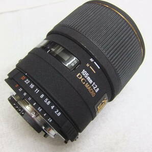 美品 シグマ SIGMA 105mm F2.8 EX DG MACRO ニコン用 フィルター付 カビ,クモリなし AF動作確認済の画像3