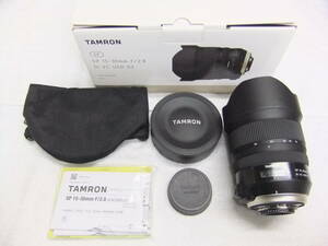 美品 TAMRON タムロン SP 15-30mm F2.8 Di VC USD G2 A041 ニコン用 ケース,元箱付 カビ,クモリなし AF動作確認済