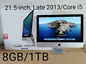 iMac 21.5-inch, Late 2013/Core i5 ME086J/A [2013年秋冬モデル］