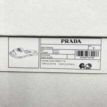 新品未使用！送料込み★PRADA★ラバースライドサンダル 9サイズ_画像7