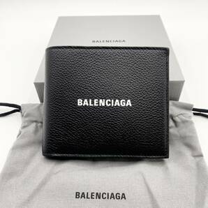 新品未使用！送料込み★BALENCIAGA★LOGO 折りたたみ財布