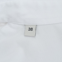 ジバンシィ GIVENCHY プリント ロゴ 半袖シャツ BM60L3109F オーバーサイズ ホワイト 白 ブラック 黒 サイズ38 トップス アパレル 中古_画像8