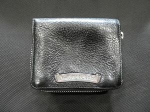  Chrome Hearts square Zip Bill wallet 