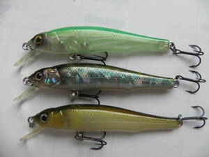 メガバス X-70 サスペンド 中古3個セット 7cm 4.5g megabass MINNOW 