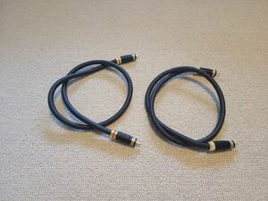 RCA cable SAEC SL-1980 0.7m pair 