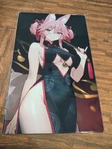 [一枚限定]　高品質 プレイマット　FateGrandOrder FGO 玉藻の前 2　縫なし対戦専用タイプ_画像1