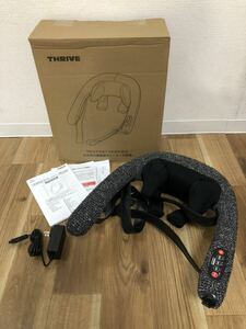 THRIVE スライブ 首肩 マッサージャー MD-455 グラネススマート グレー 美品