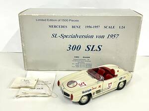 CMC MERCEDES BENZ 1957 SCALE 1:24 300 SLS メルセデスベンツ ダイキャスト ミニカー 限定数1500