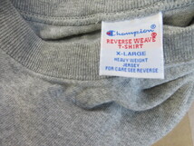 champion チャンピオン REVERSE WEAVE リバースウイーブ Tシャツ　　XL_画像3