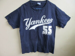 MLB　New York Yankees　ニューヨークヤンキース　松井秀喜　背番号55　Tシャツ　Mサイズ