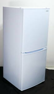 ★送料無料(R605-B111)美品 IRIS OHYAMA アイリスオオヤマ 冷凍冷蔵庫 IRSD-14A-W 2022年製 142L 2ドア