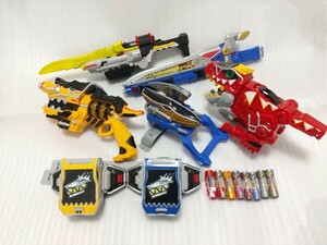 ※ガブリボルバー ジャンク※ ガブリカリバー ガブティラデカーニバル 獣電モバックル 獣電池 獣電戦隊キョウリュウジャー大量まとめセット