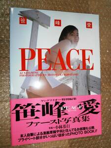 ☆サイン本☆ 笹峰愛 PEACE 9784821121083